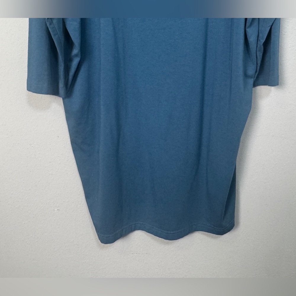 Bryn Walker Alanna Tunic Dress Lagenlook Bamboo Organic Cotton Cocoon Dress Sz M - Picture 9 of 13